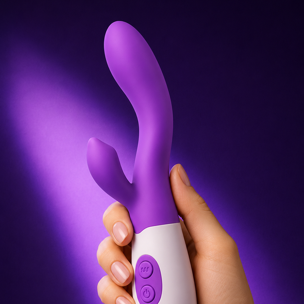 Vibrador de Ponto G e Clitóris 2 - Recarregável