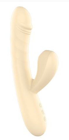 Vibrador de ponto G e clitóris com Pulsação - Vai e vem / Aquecimento